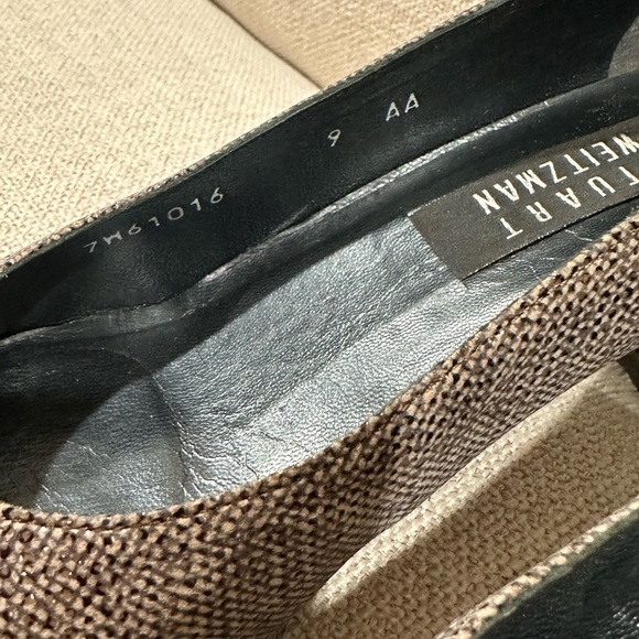 Stuart Weitzman Snakeskin Print Vintage Pumps Women's Size 9 - Picture 3 of 7